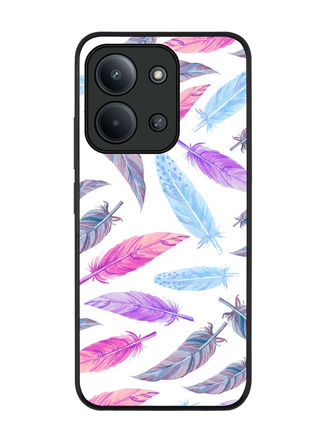 For Xiaomi Redmi 15C 4G Case,Slim fit Camera Protection, Shockproof Thin Phone cover  - Feather Colors